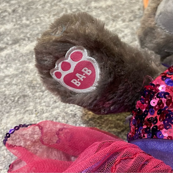 Violet the Wolf Build a Bear Plush Stuffed Animal Workshop Great Wolf Lodge - Picture 2 of 7